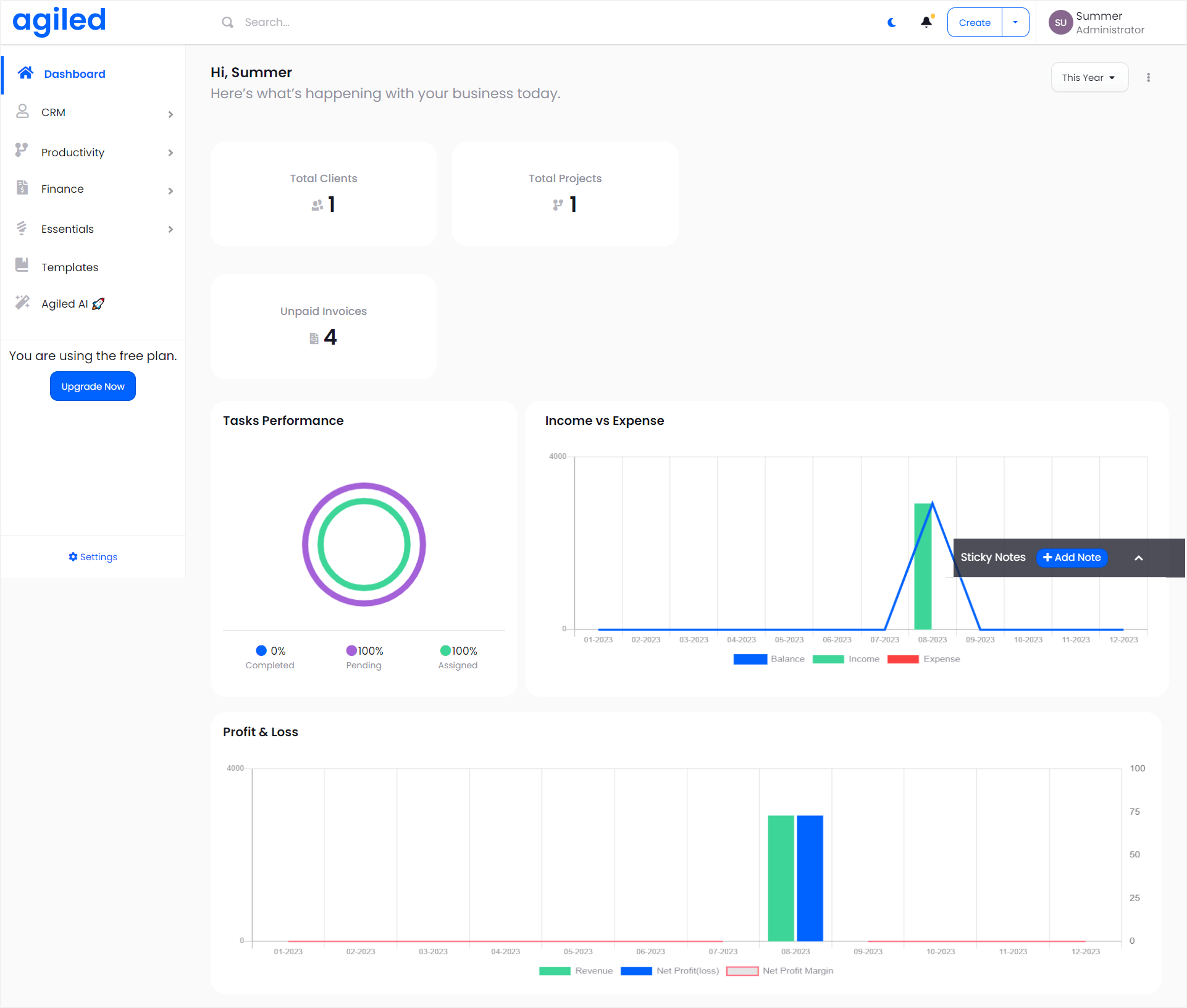 Flowlu vs Agiled: A Peek Into Feature-Packed Software