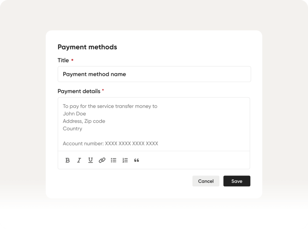 Manual Payments for Subscriptions