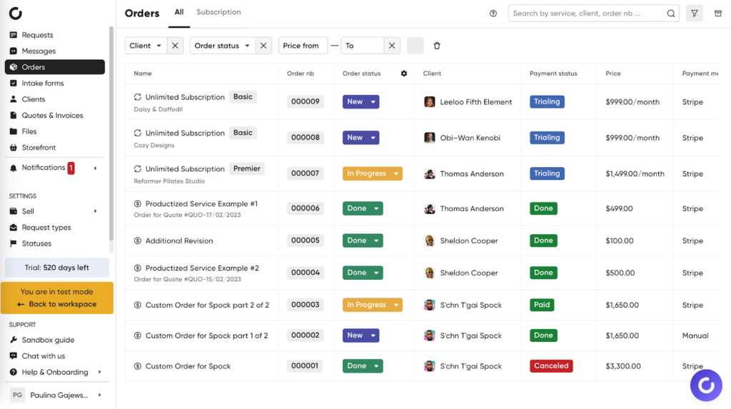 best client collaboration tool: zendo